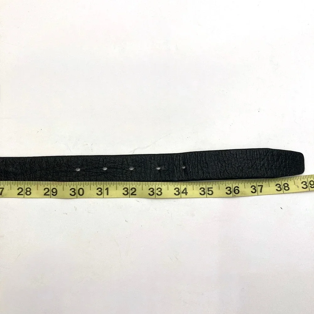 TipTop Elephant Leather Money Belt Zipper 3130 Mens Medium Holes at 30-34